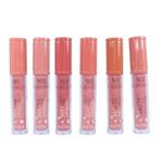 Set 6 luciuri de buze mate, Makeup, Matte Lipgloss, Vivid Touch, Natural fotografia produsului View 2 S