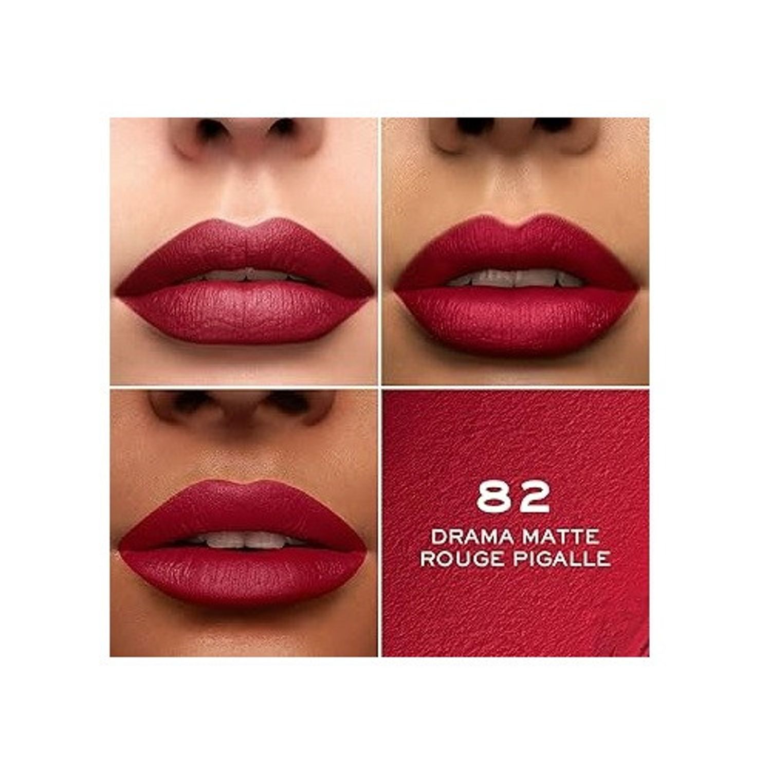 Ruj de buze, Lancome, L`Absolu Rouge Drama Matte, 82 Rouge Pigalle, 3.4 g fotografia produsului View 2 L