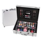 Trusa machiaj, Zmile Cosmetics, Geanta inclusa, Argintiu fotografia produsului