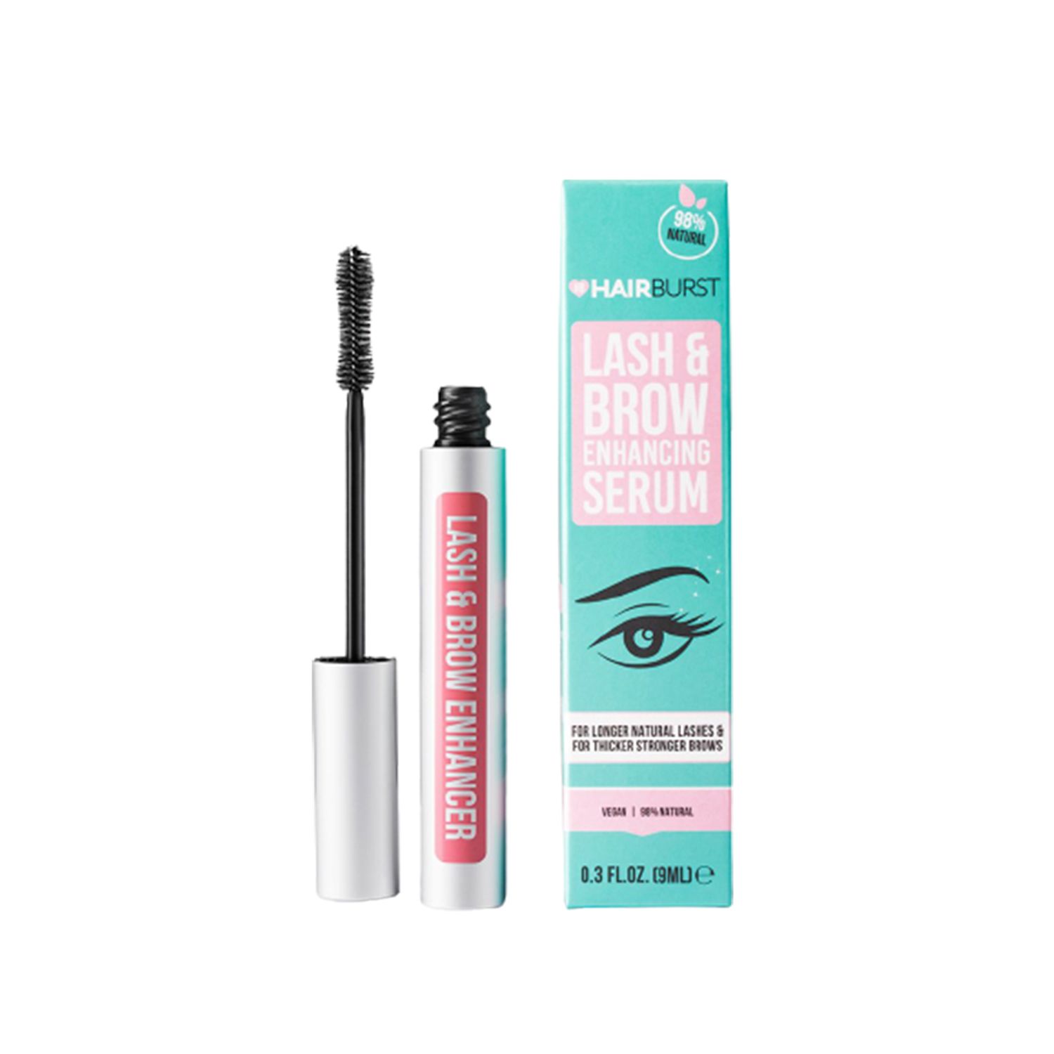 Ser pentru gene si sprancene Hairburst, pentru crestere si indesire, 9 ml fotografia produsului