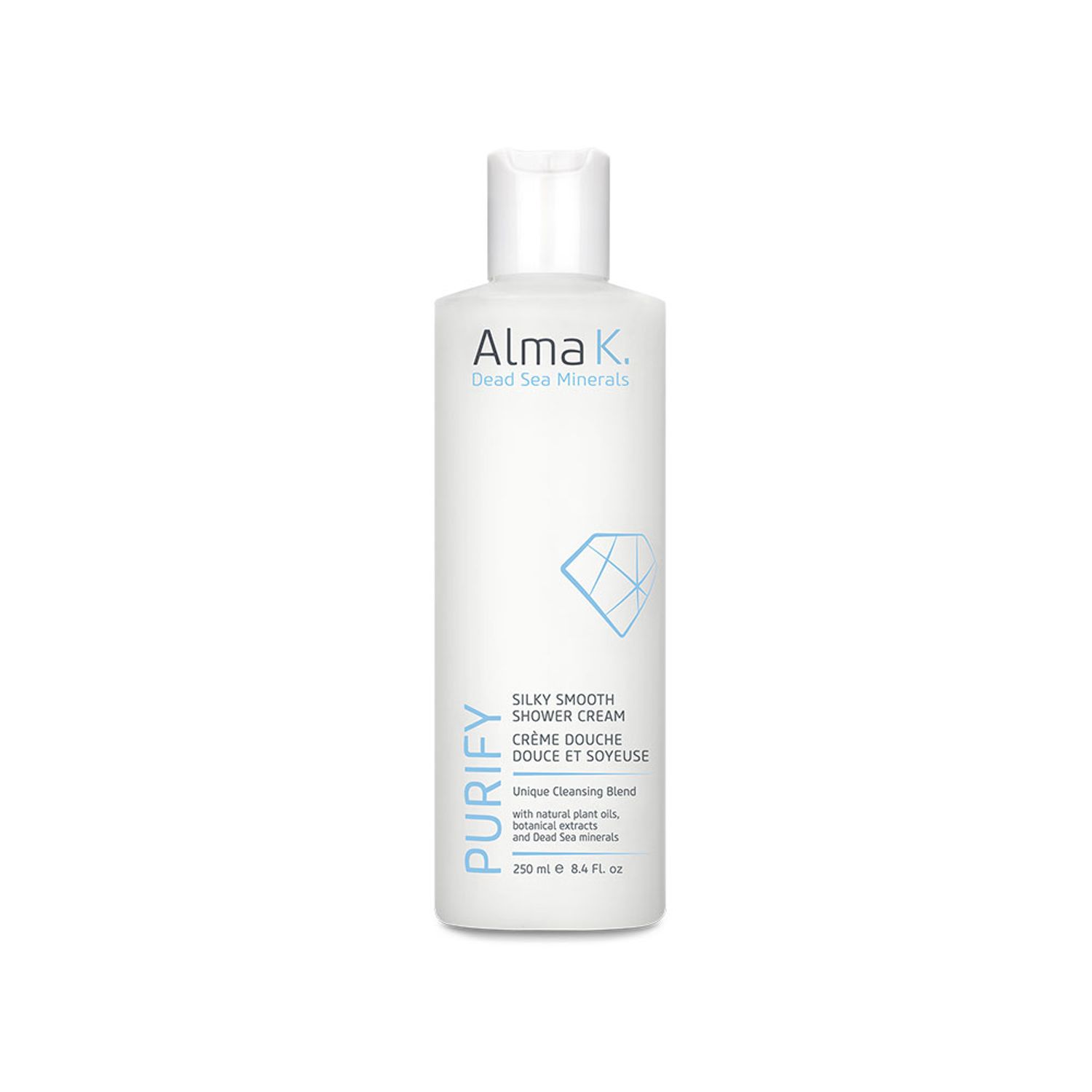 Gel de dus Alma K Purify, cremos, pentru piele normala, 250 ml fotografia produsului