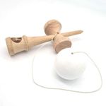 Joc de Indemanare Kendama SIKS din Lemn, +5 ani, alb fotografia produsului View 2 S