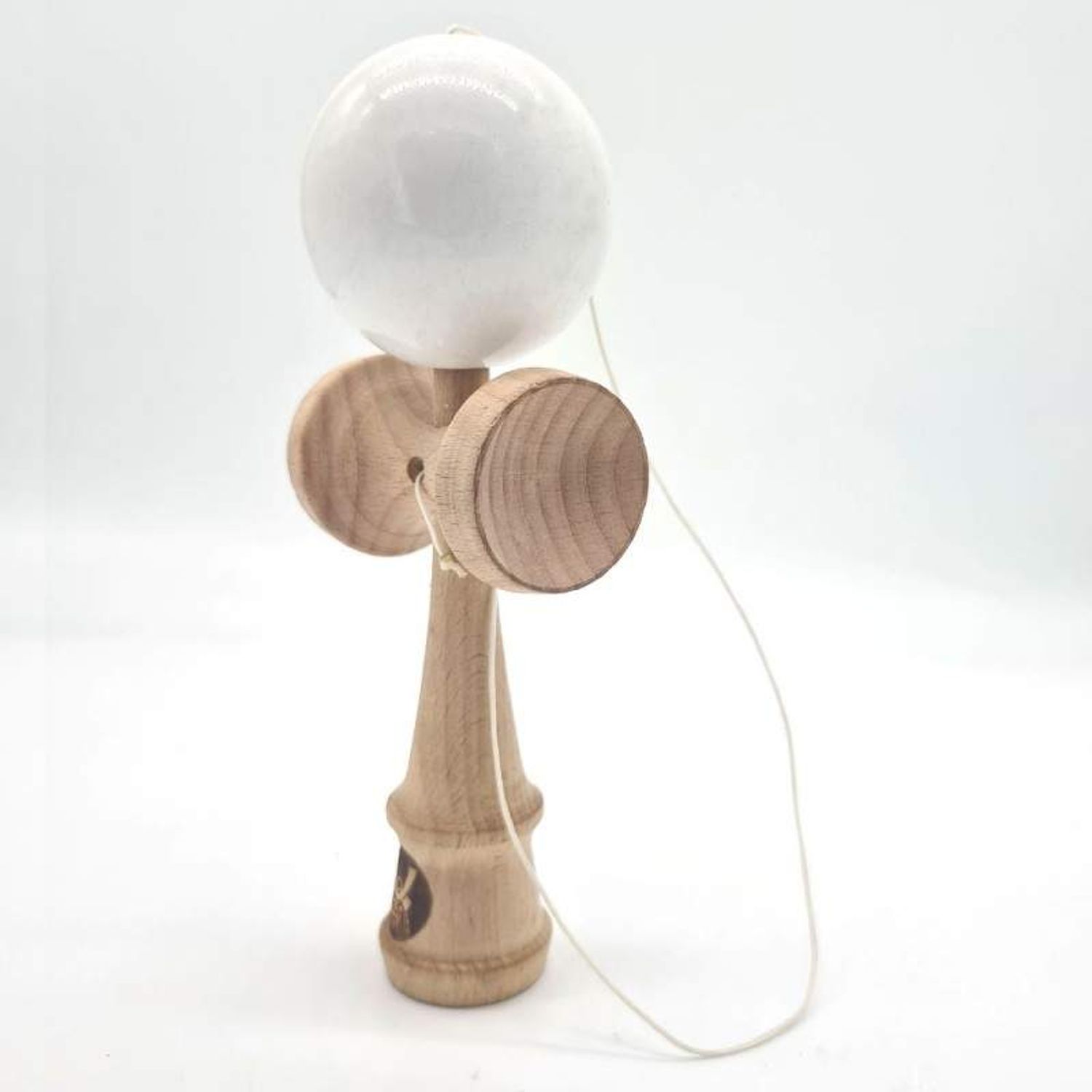 Joc de Indemanare Kendama SIKS din Lemn, +5 ani, alb fotografia produsului View 3 L