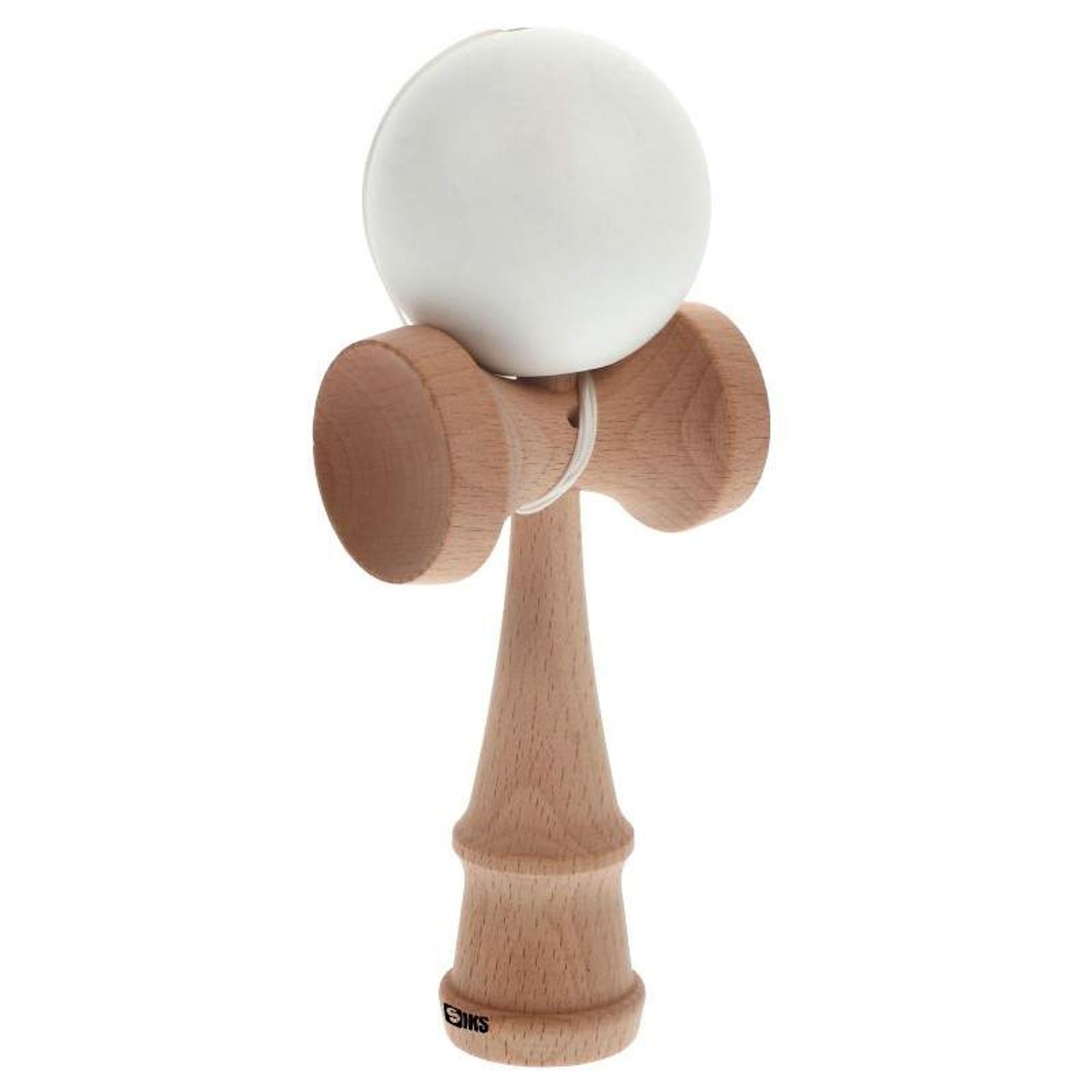 Joc de Indemanare Kendama SIKS din Lemn, +5 ani, alb fotografia produsului