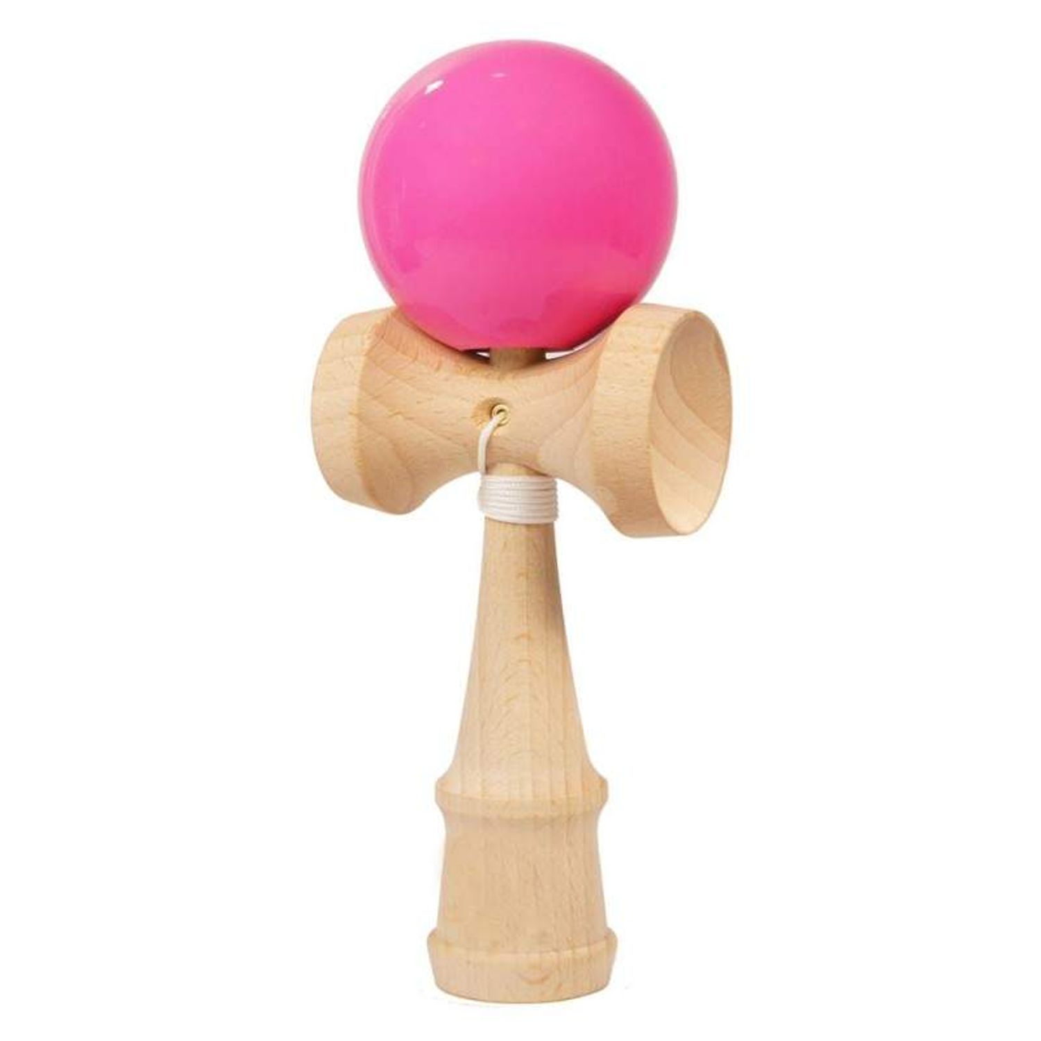 Joc de Indemanare Kendama SIKS din Lemn, +5 ani, roz fotografia produsului