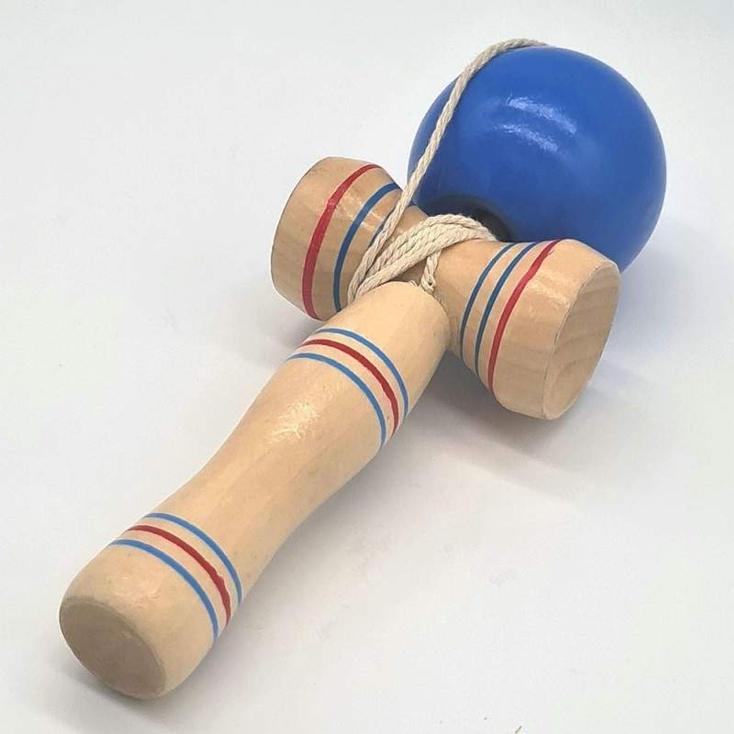 Joc de Indemanare Kendama SIKS din Lemn, +5 ani, albastru fotografia produsului View 2 L