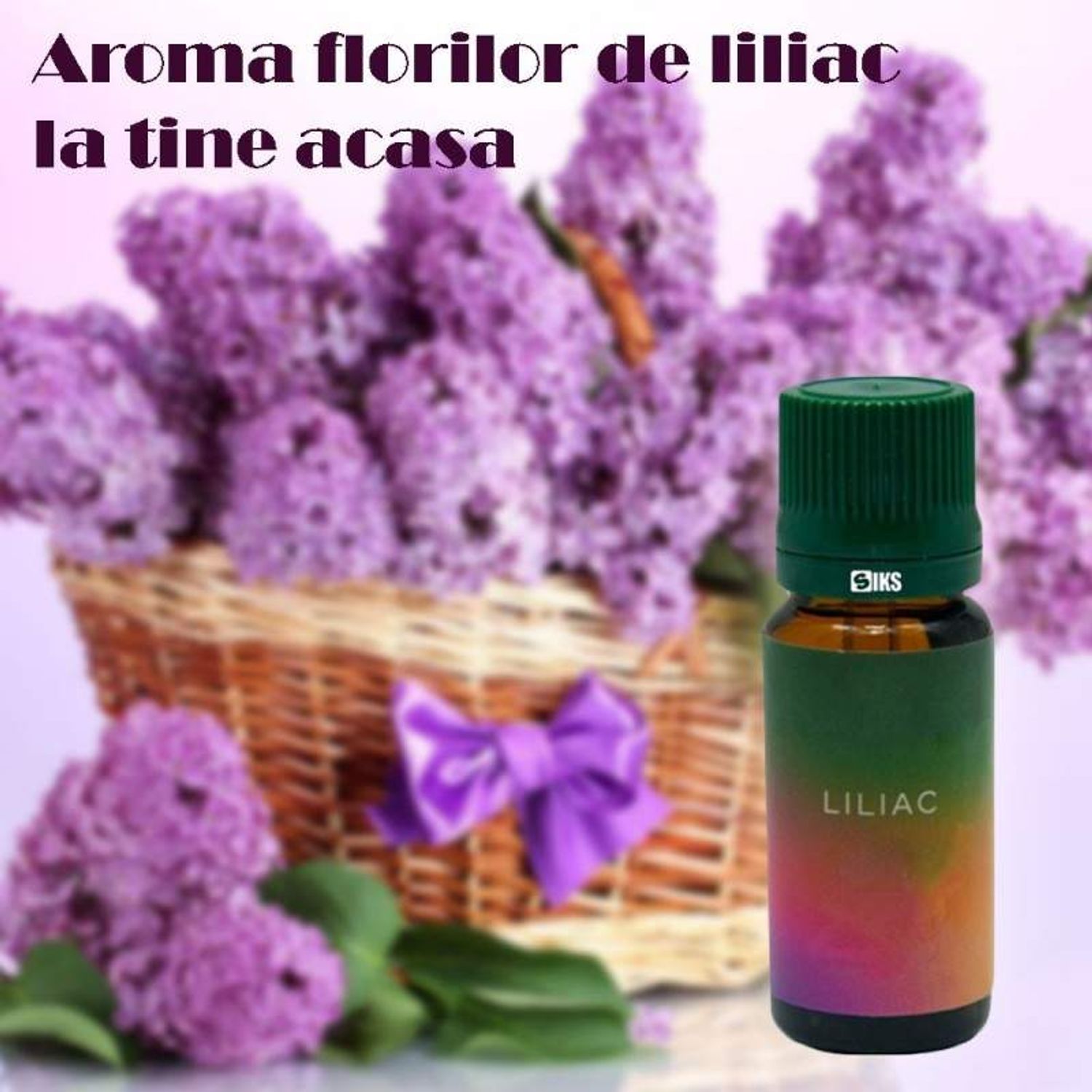 Ulei aromaterapie parfumat SIKS cu aroma de Liliac, 10 ml fotografia produsului View 4 L