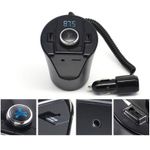 Modulator SIKS&reg; auto multifunctional, dual USB, intrare AUX, FM, Bluetooth, culoare negru fotografia produsului View 4 S