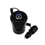 Modulator SIKS&reg; auto multifunctional, dual USB, intrare AUX, FM, Bluetooth, culoare negru fotografia produsului