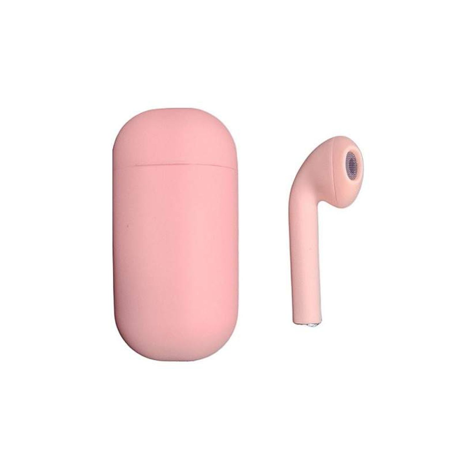 Casca wireless SIKS&reg;, inpods one macarons, earbuds, pentru ios & android, bluetooth 5.0, roz fotografia produsului View 2 L