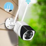 Camera WiFi SIKS, 1080P, Model 5, DC12V, IP66 Waterproof, Night Vision, Microfon Incorporat fotografia produsului View 2 S