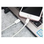 Cablu de incarcare SIKS&reg; Iphone, tip C, 1 m, alb fotografia produsului View 2 S