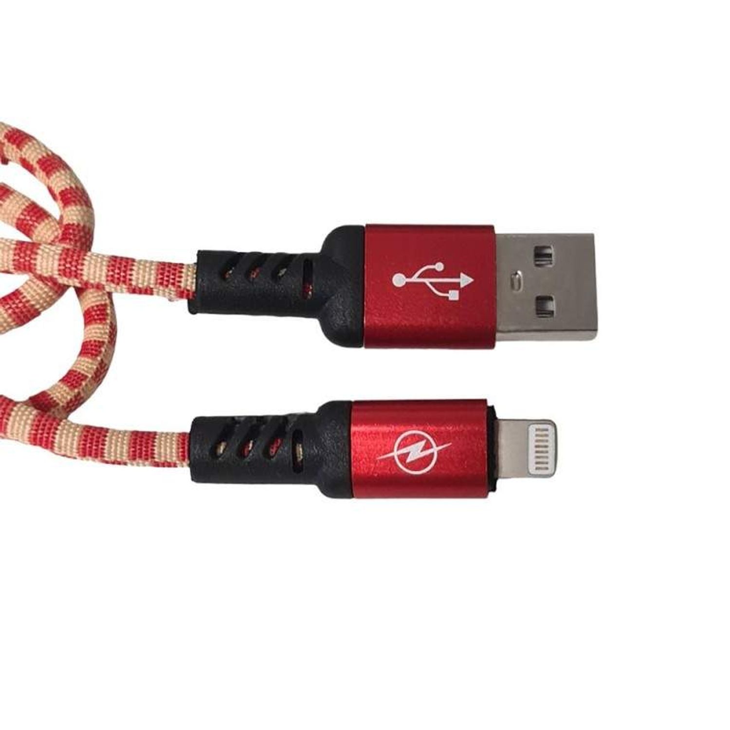 Cablu incarcare Lightning SIKS, incarcare rapida, Rosu fotografia produsului View 4 L