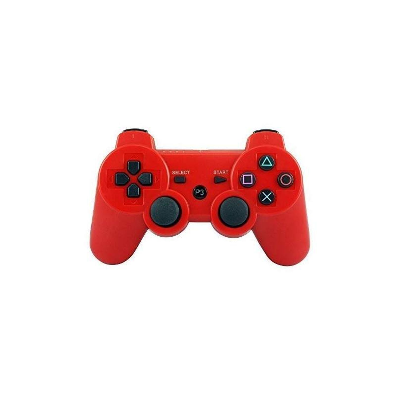Controler Wireless SIKS PSIII, de Joc, Rosu fotografia produsului View 4 L