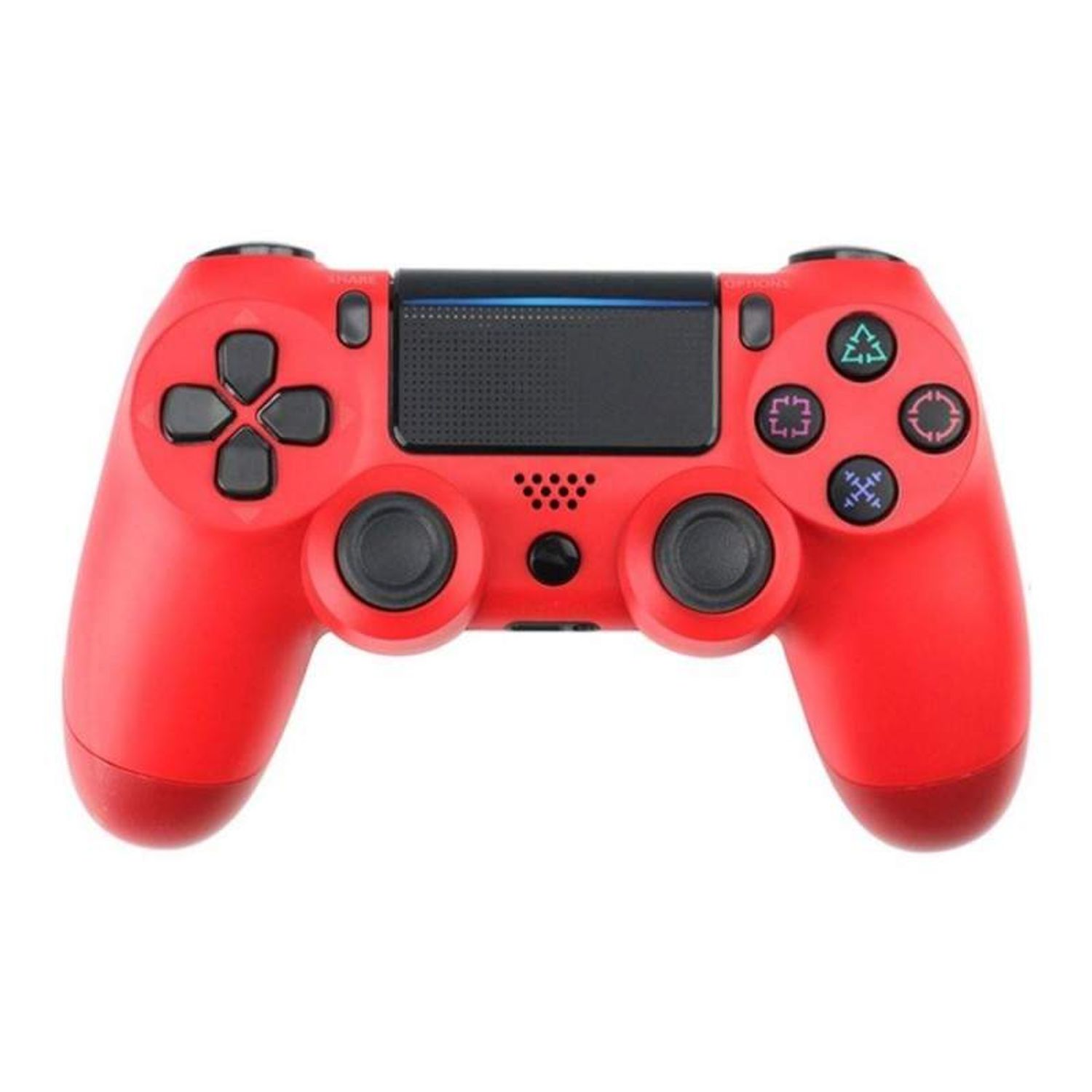 Controller SIKS compatibil PS4, fara fir, wireless, cablu USB, Rosu fotografia produsului