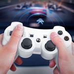 Controler Wireless SIKS PSIII, de Joc, Alb fotografia produsului View 4 S