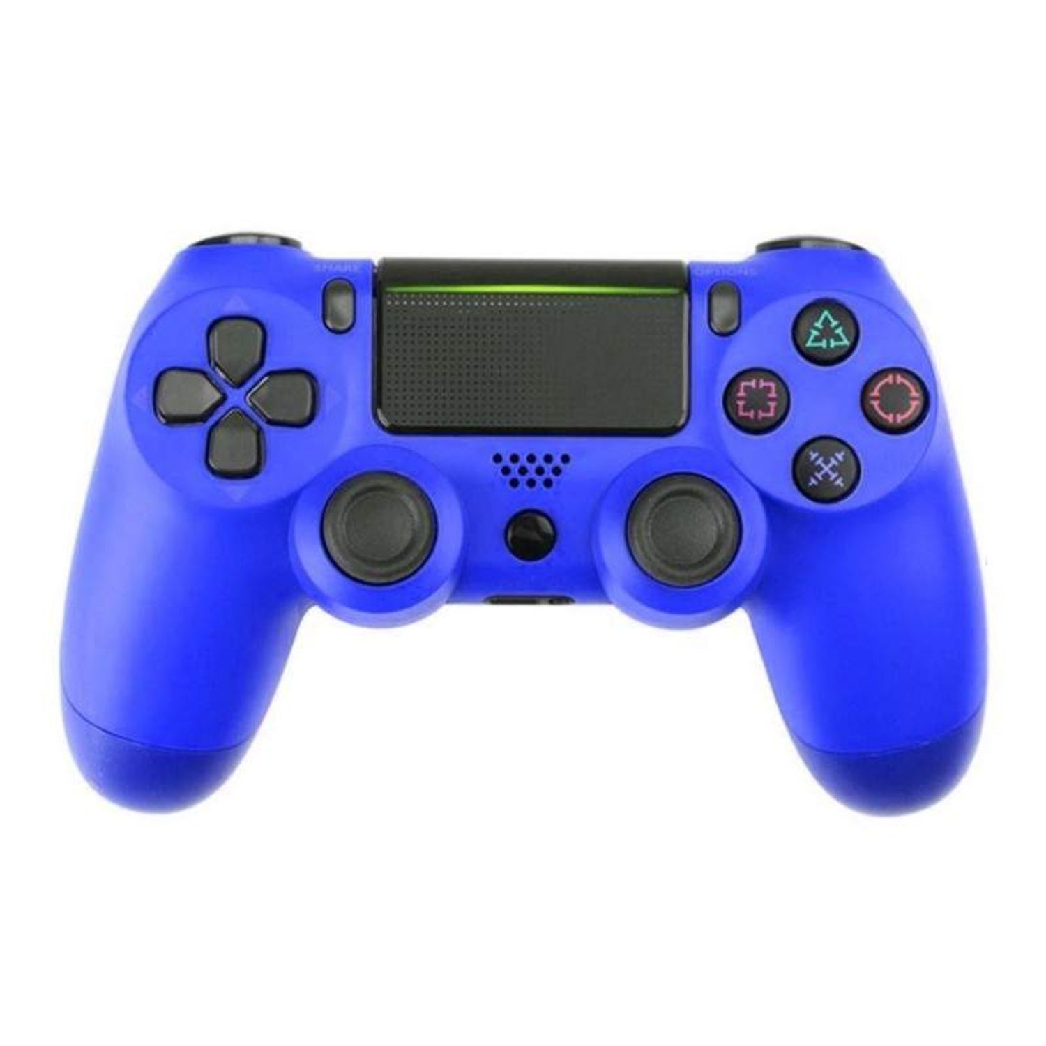Controller SIKS compatibil PS4, fara fir, wireless, cablu USB, Albastru fotografia produsului