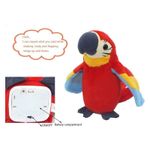 Papagal SIKS&reg; vorbitor rosu, 20 cm, din plus fotografia produsului View 5 S
