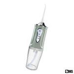 Irigator Oral SIKS Pentru Dus Bucal, 3.5 W, Aparat Portabil Cu 4 Capete Curatare, Silver/Verde Pal fotografia produsului View 2 S