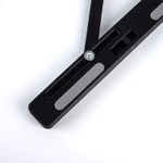 Suport Laptop Pliabil SIKS, Universal, Plastic, Negru fotografia produsului View 6 S