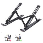 Suport laptop SIKS pliabil, universal, aluminiu rezistent, negru fotografia produsului View 2 S
