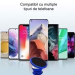 Suport Magnetic Auto SIKS pentru Telefon, Tip Ventuza, Albastru fotografia produsului View 3 S