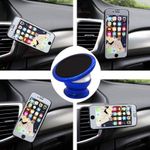 Suport Magnetic Auto SIKS pentru Telefon, Tip Ventuza, Albastru fotografia produsului View 6 S