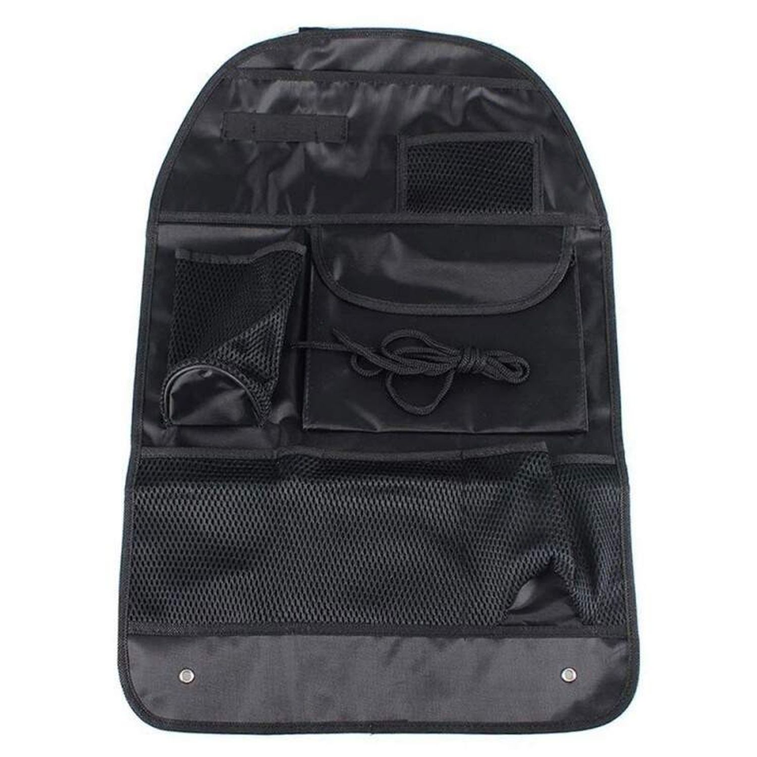 Organizator universal SIKS scaun auto cu plasa, compartimente multiple, negru fotografia produsului View 2 L