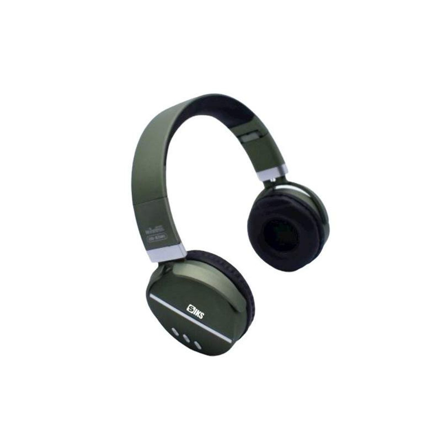 Casti Bluetooth Wireless SIKS Sport Cu Microfon, verde fotografia produsului