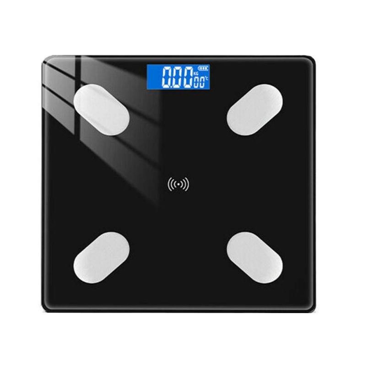 Cantar Smart SIKS, ABJ178 Bluetooth, Negru, Baterii, 0.5-180 Kg fotografia produsului