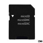 Card de memorie SIKS, Micro-SDXC, 256GB, Clasa 10,80MB/s, Adaptor Inclus fotografia produsului View 2 S