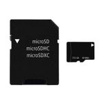 Card de memorie SIKS, Micro-SDXC, 256GB, Clasa 10,80MB/s, Adaptor Inclus fotografia produsului