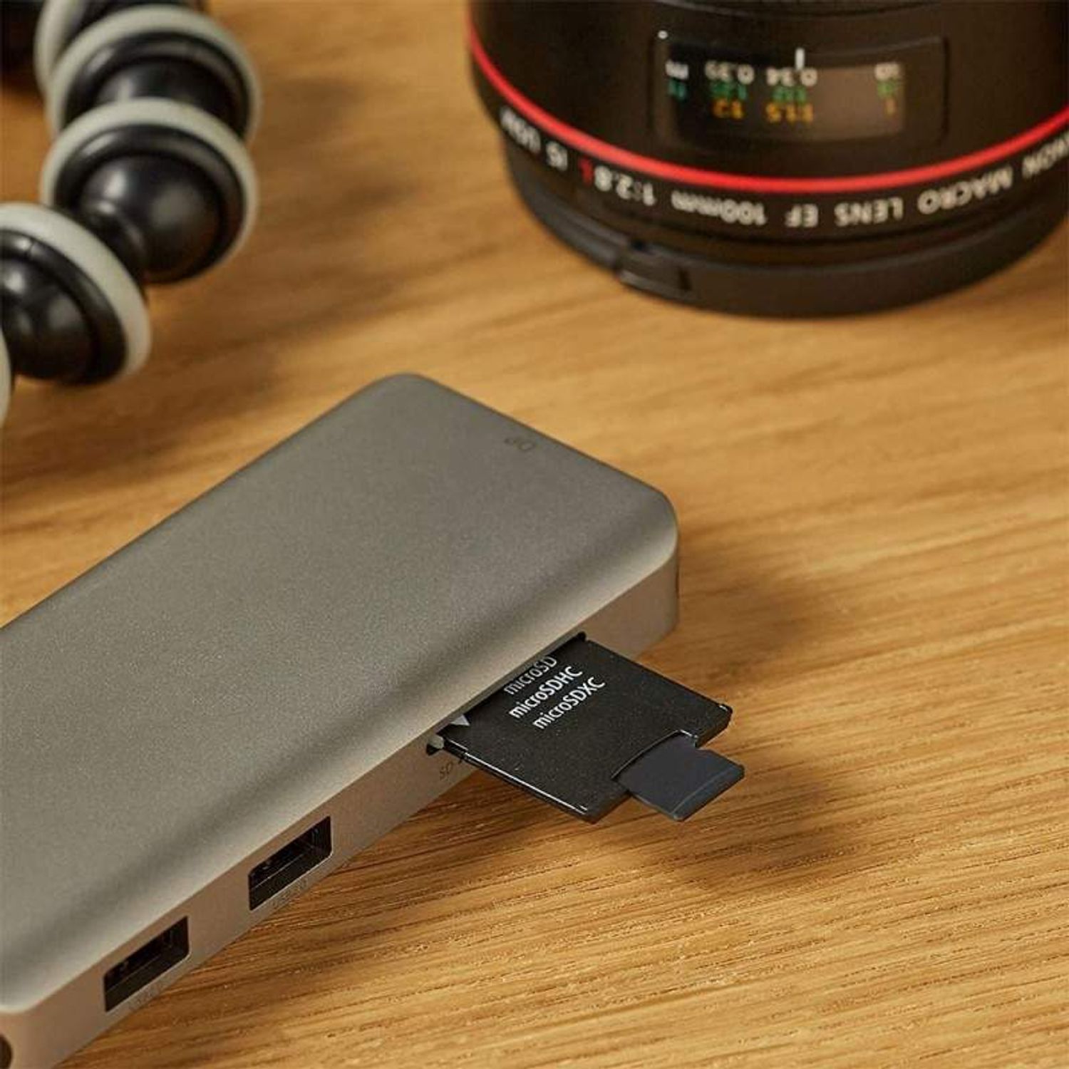 Card de memorie SIKS, Micro-SDXC, 256GB, Clasa 10,80MB/s, Adaptor Inclus fotografia produsului View 4 L