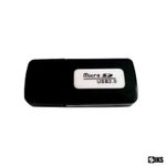 Card Reader SIKS, Micro SD Card, Cititor De Carduri USB 2.0, Negru fotografia produsului View 2 S