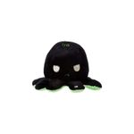 Caracatita SIKS reversibil din plus, Negru/Verde fotografia produsului