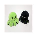 Caracatita SIKS reversibil din plus, Negru/Verde fotografia produsului View 5 S