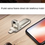 Stick Uni-C Deluxe SIKS, USB Flash Drive, 128 GB, USB Type-C 3.2 Gen 1 fotografia produsului View 4 S