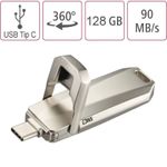 Stick Uni-C Deluxe SIKS, USB Flash Drive, 128 GB, USB Type-C 3.2 Gen 1 fotografia produsului View 5 S