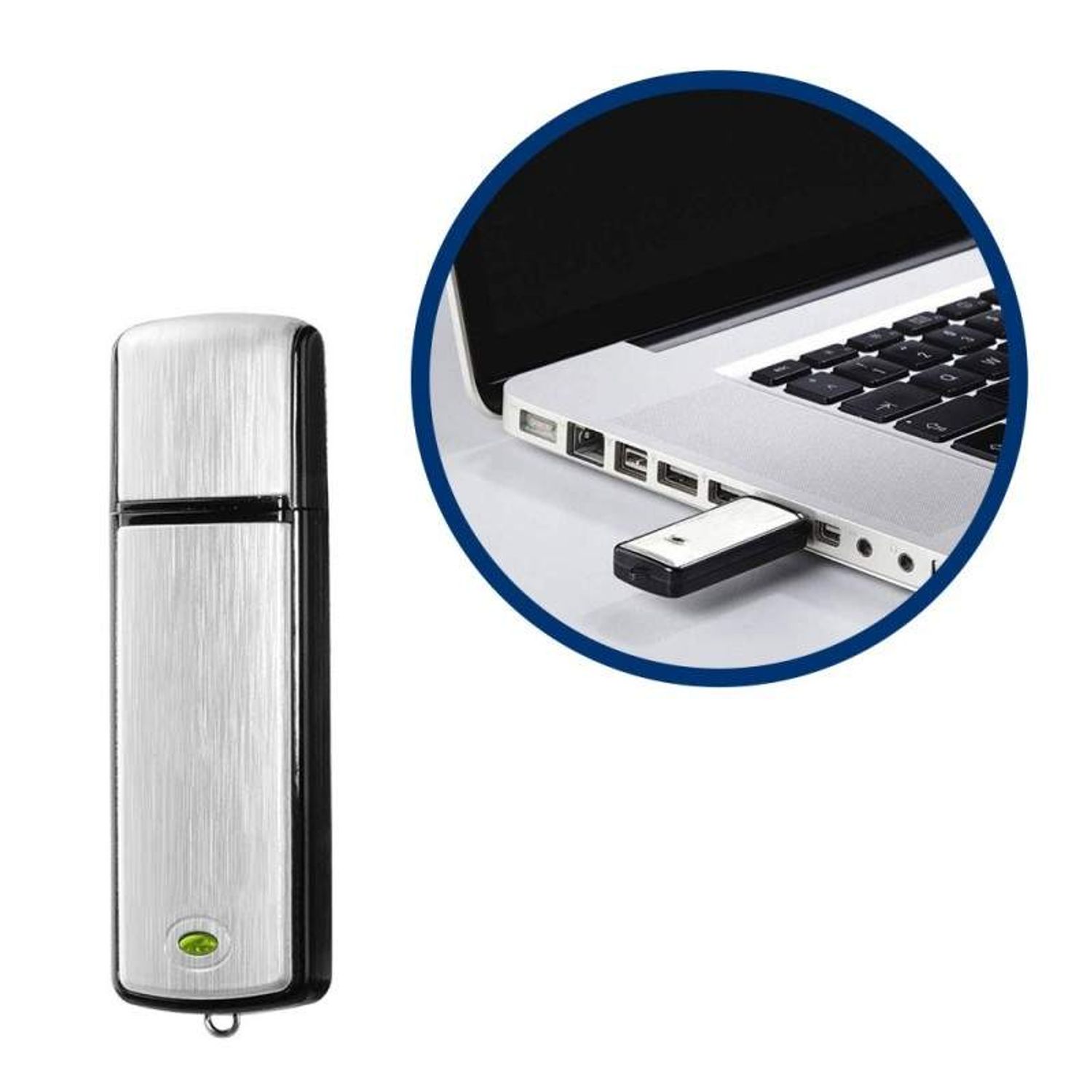 Memorie USB Stick SIKS, USB 2.0, 128 GB, 10MB /s fotografia produsului View 4 L