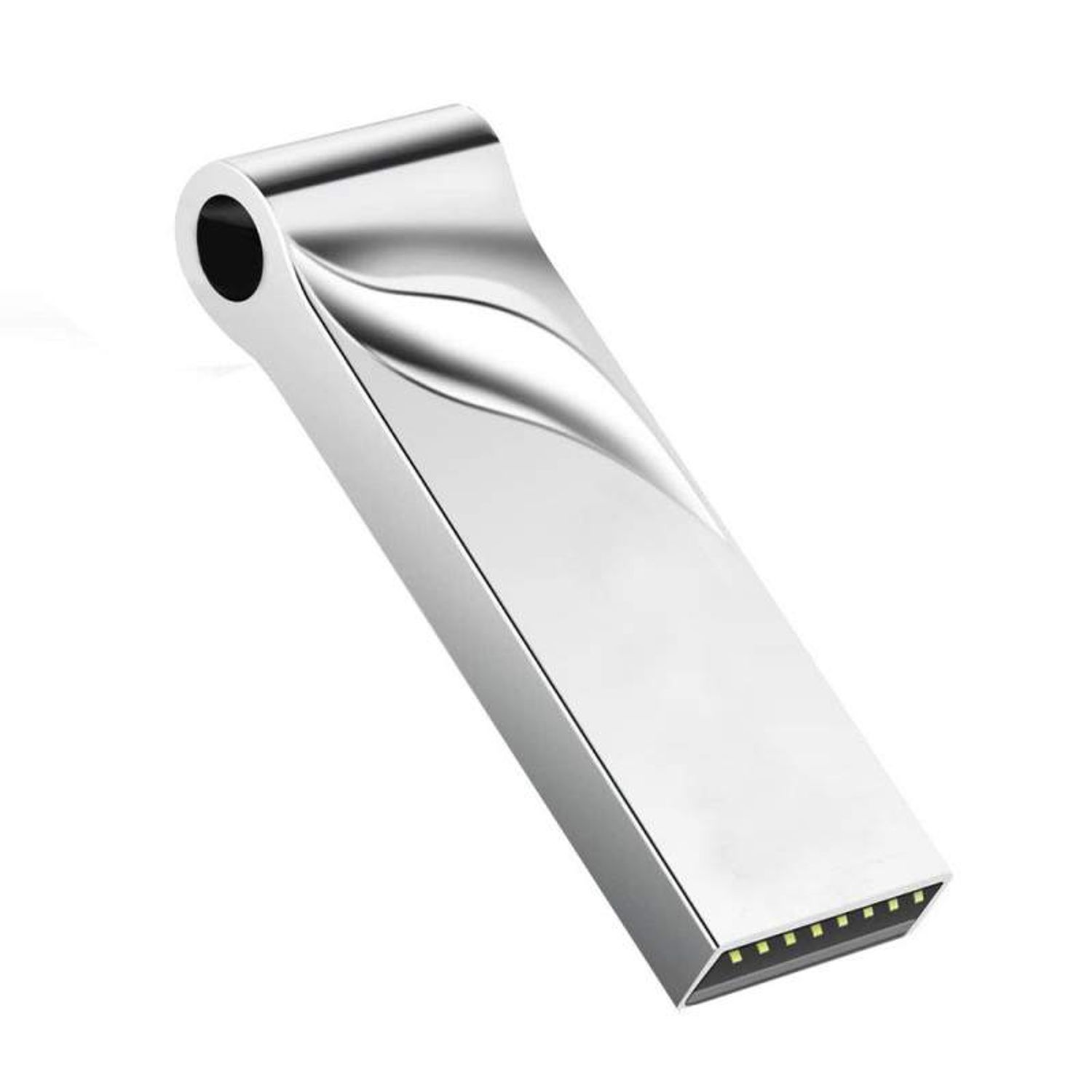Stick USB SIKS, Inox, Memorie 16GB, USB 3.1, Silver fotografia produsului