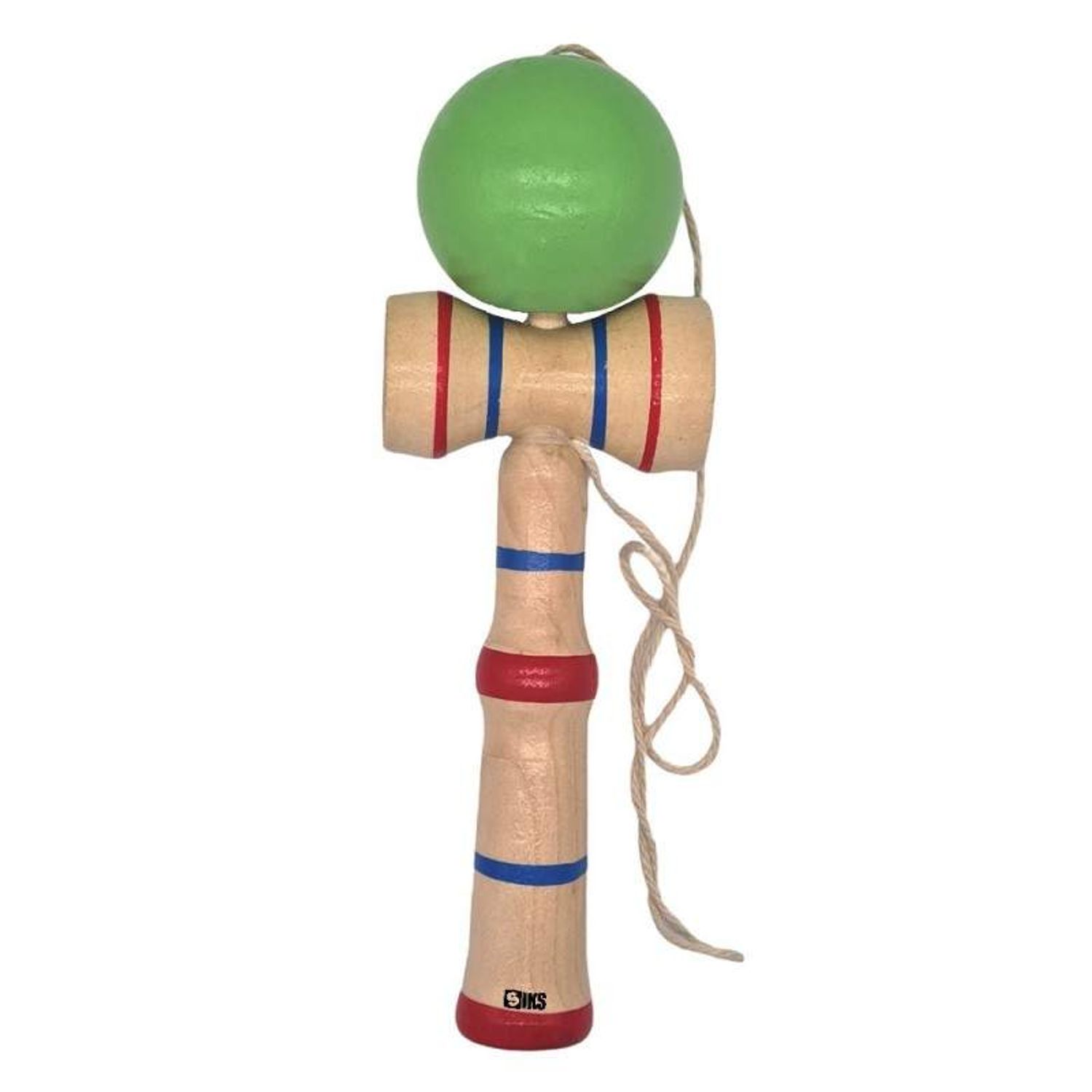 Joc de Indemanare Kendama SIKS din Lemn, +5 ani, verde fotografia produsului