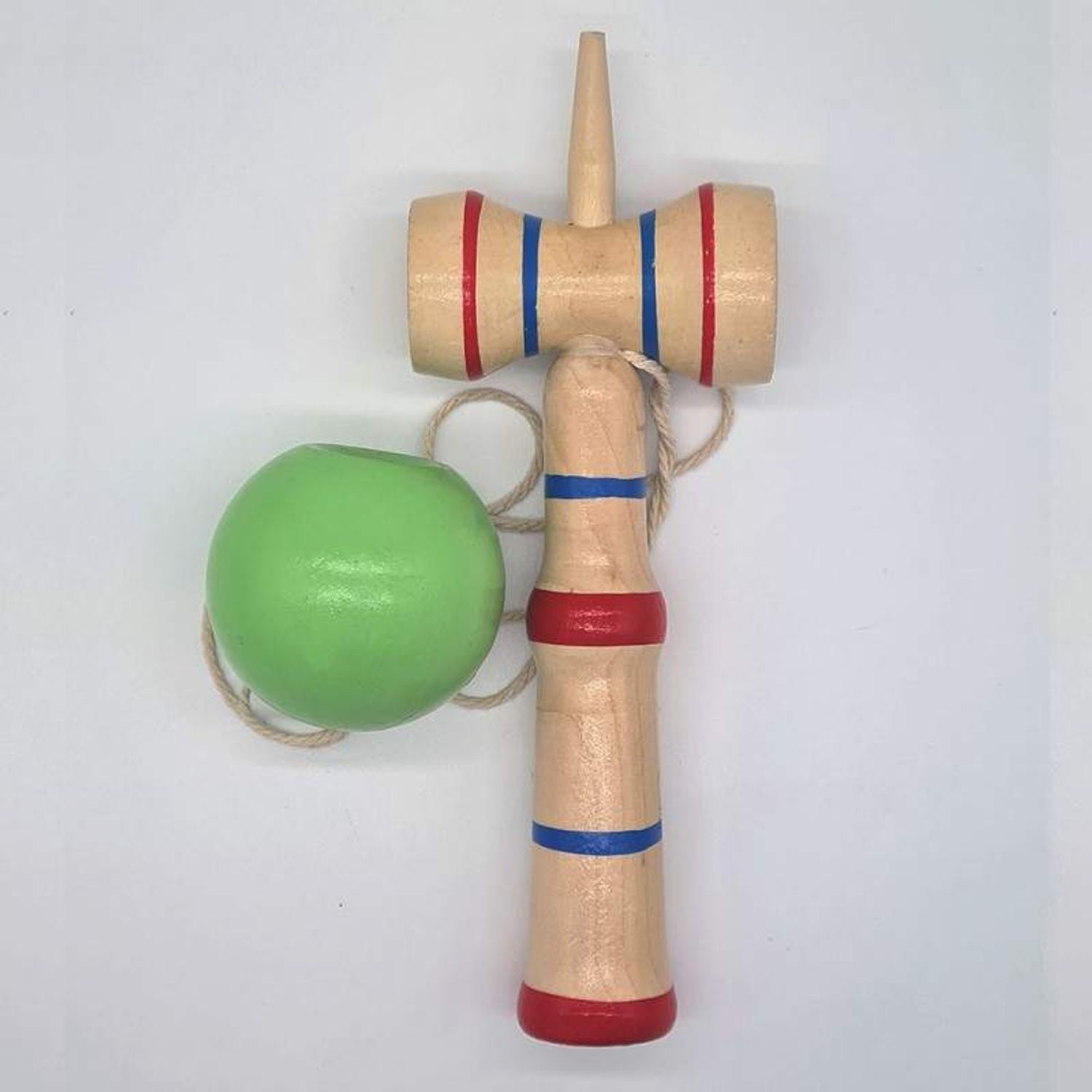 Joc de Indemanare Kendama SIKS din Lemn, +5 ani, verde fotografia produsului View 5 L
