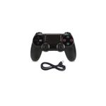Controller SIKS&reg; compatibil PS4, fara fir, wireless, cu cablu USB, negru fotografia produsului View 5 S
