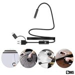 Endoscop 3 In 1 SIKS, USB C Pentru Android, Camera Universala Slim Pentru Inspectie Auto fotografia produsului View 2 S