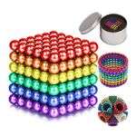 Set Bile Magnetice SIKS, 216 Bile, Cub Antistres, Multicolor fotografia produsului View 3 S