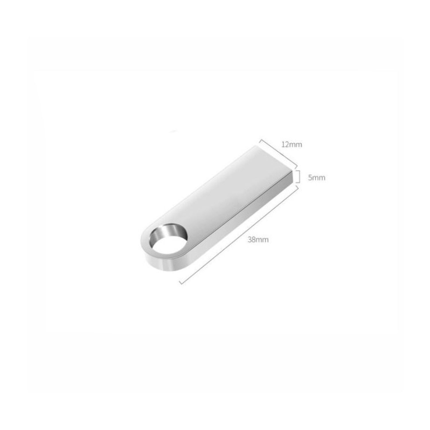 Memorie externa SIKS stick, 64GB, argintiu fotografia produsului View 2 L