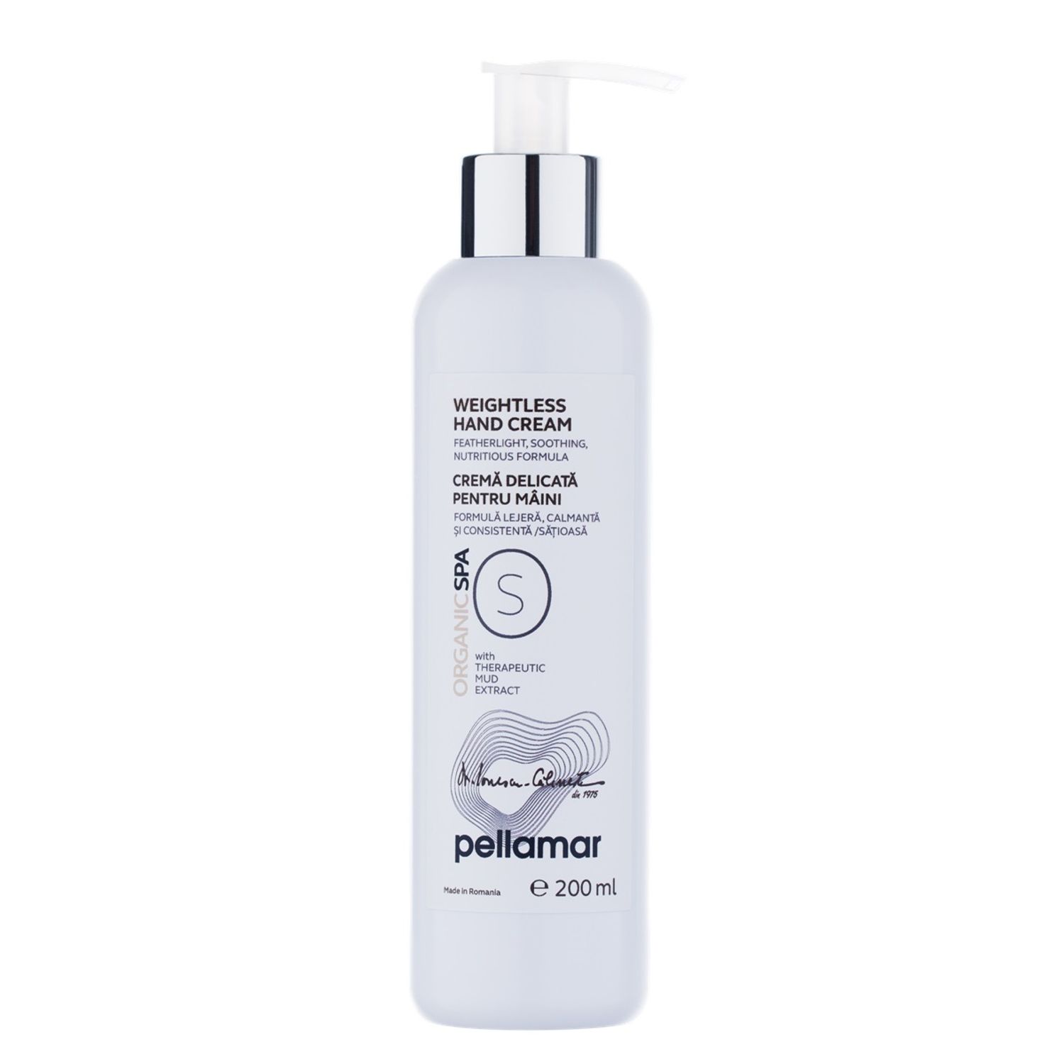 Crema delicata pentru maini Pellamar, Organic Spa S, 200 ml fotografia produsului