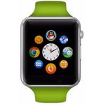 Smartwatch iUni A100i 1294, BT, LCD Capacitive touchscreen 1.54 Inch, Camera, Bratara Silicon, Functie telefon (Verde) fotografia produsului View 3 S