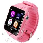 Smartwatch iUni V8K, 1.54", GPS, Bratara silicon (Roz) fotografia produsului View 2 S