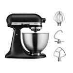 Robot de bucatarie cu bol KitchenAid 5K45SSEBM, 4.3 L, Classic (Negru) fotografia produsului